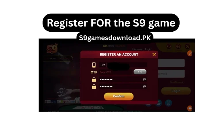 Register for the S9 game